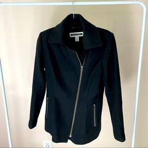 Kristen Blake Black Pea Coat